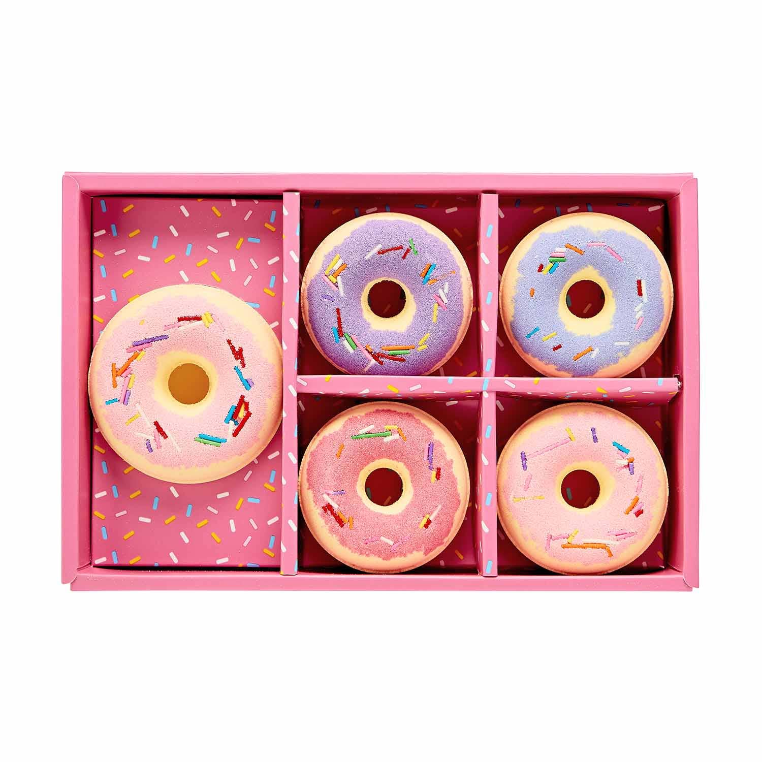 Bubble T Cosmetics – wholesale Bath bomb/fizz – Sweetea Donut Bath Bomb Gift Set1