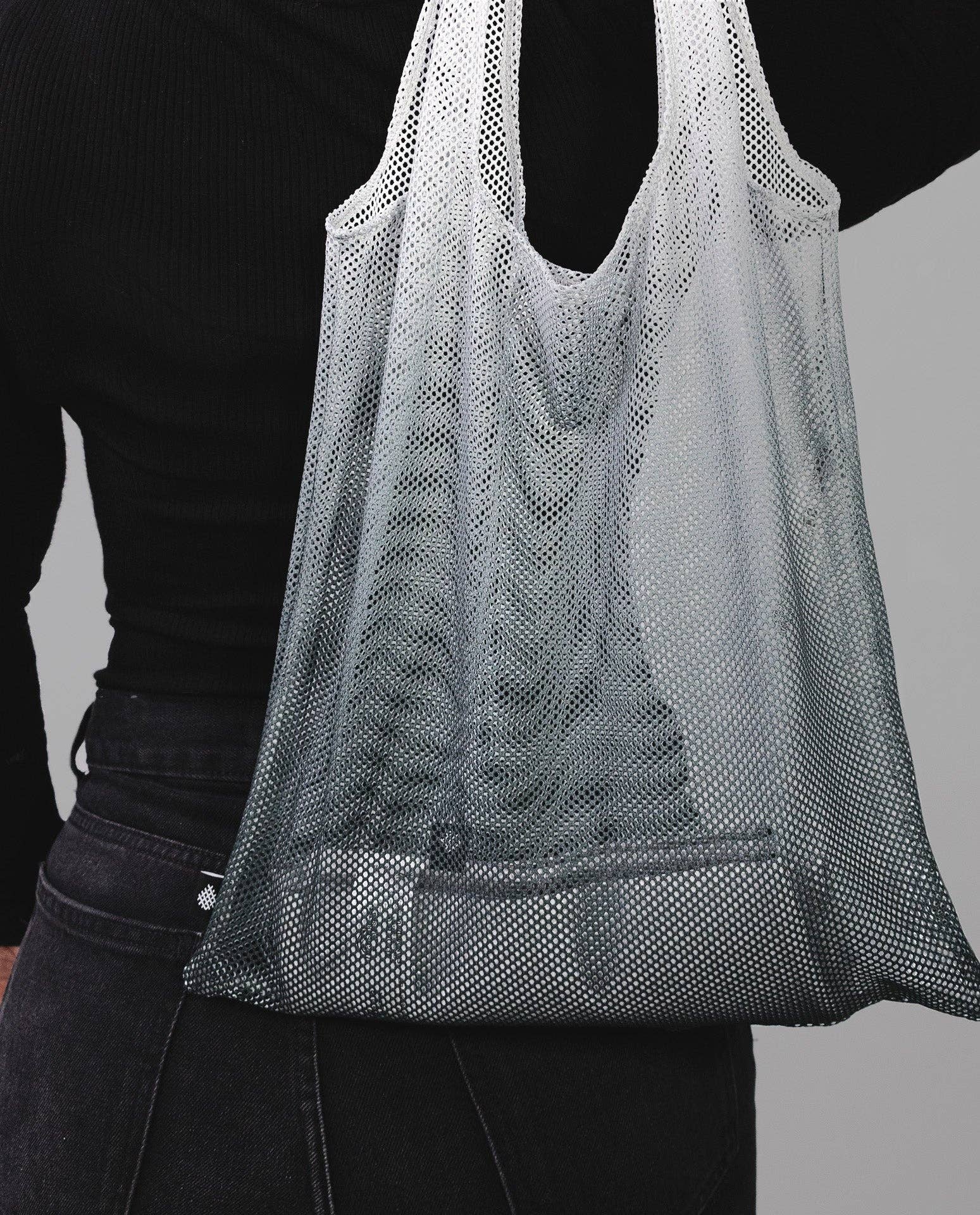Arpe - Wholesale Grocery/Shopping Bag - Mesh Bag Charcoal Gray3