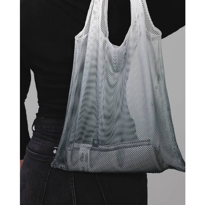 Arpe - Wholesale Grocery/Shopping Bag - Mesh Bag Charcoal Gray3