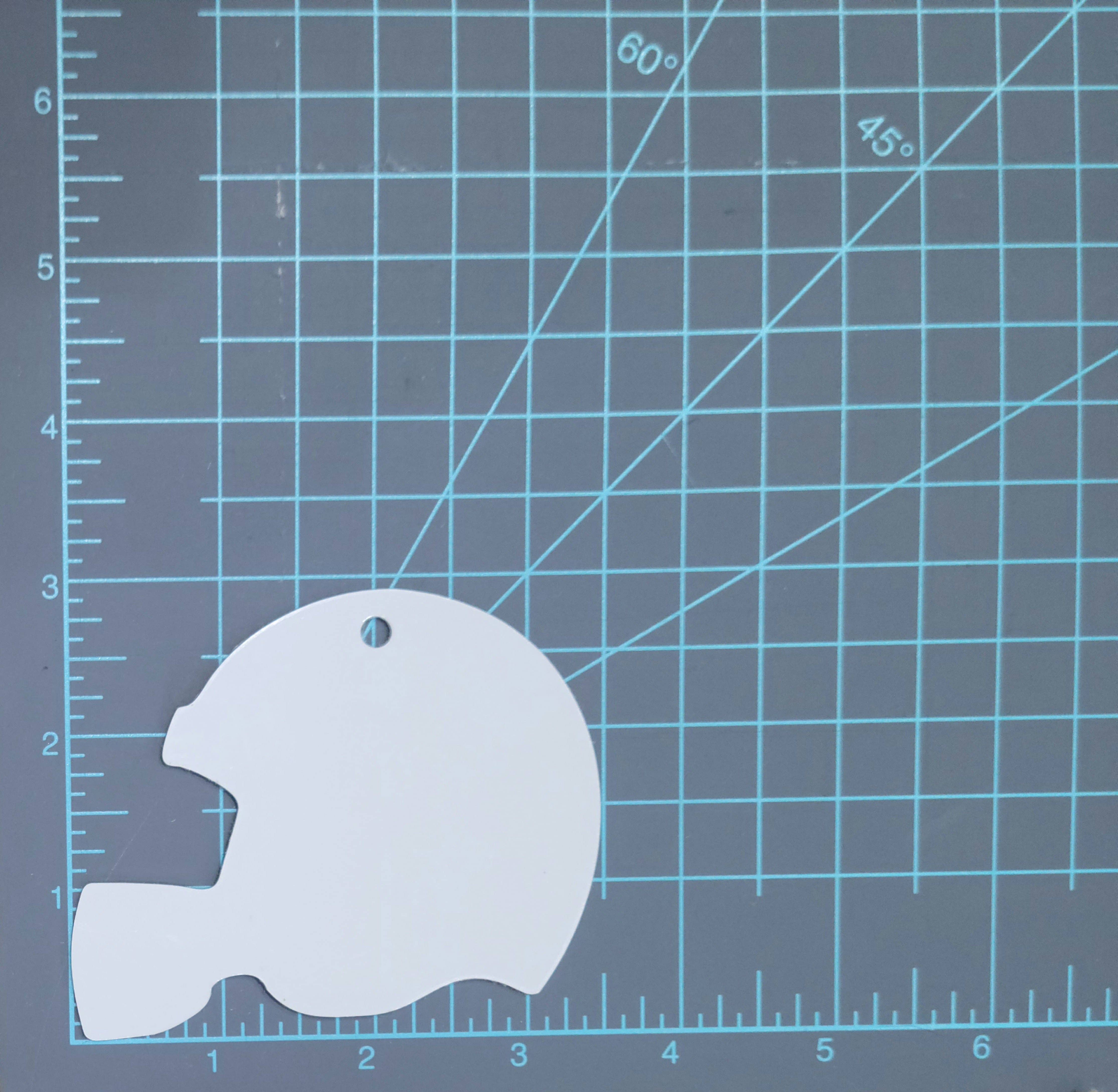 ACC Sublimation Blanks - Vente Objets de décoration - Supports d'ornement en aluminium pour sublimation, double face, prêts à l'emploi10