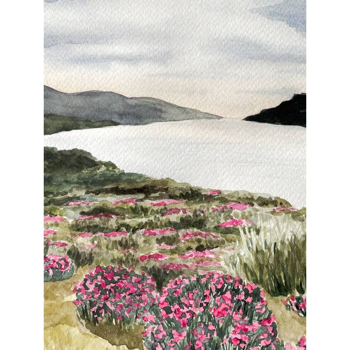 The Campbell Creative - Wholesale Art Print - "Irish Fjord" - Landscape Watercolor Print2