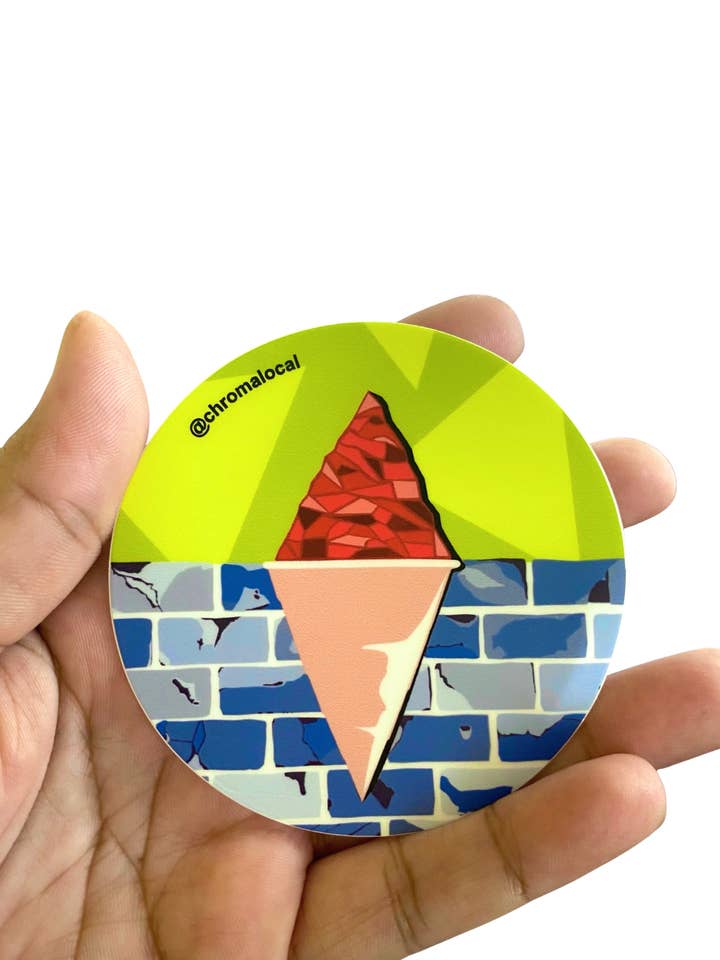 Adesivo - Piragua a San Juan per la vendita all'ingrosso da parte di Botón de Azúcar