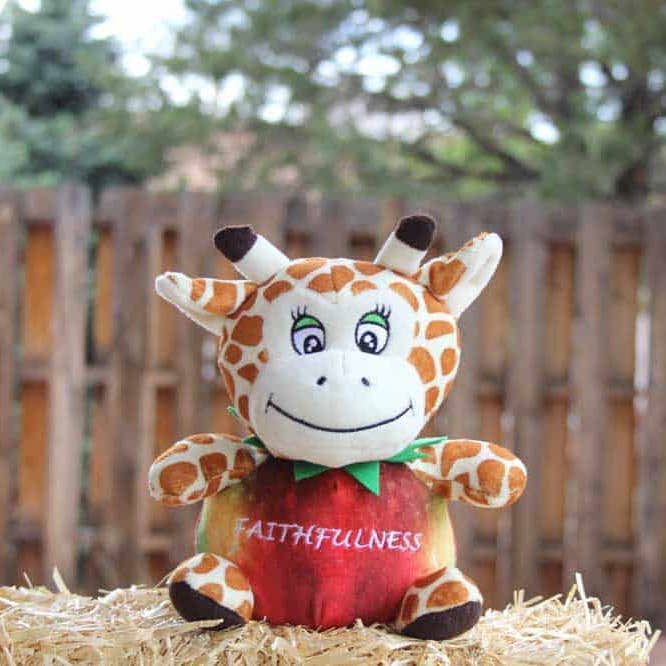 Faithfulness: The Mango Giraffe Plush for wholesale by New Day Gifts