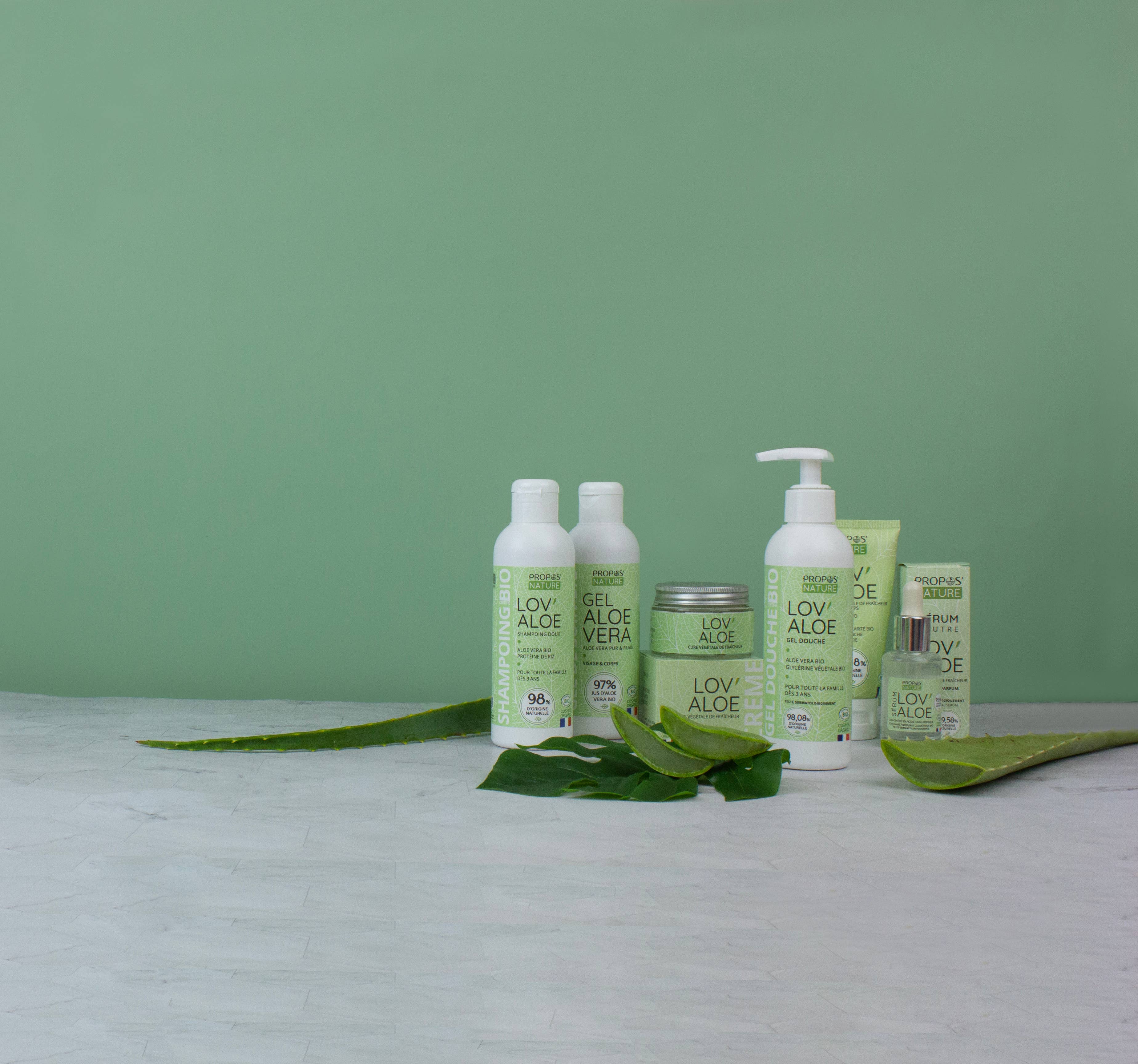 Propos'Nature - Wholesale Body Wash/Shower Gel - Lov'aloe Organic Shower Gel - Aloe Vera - 200ml4