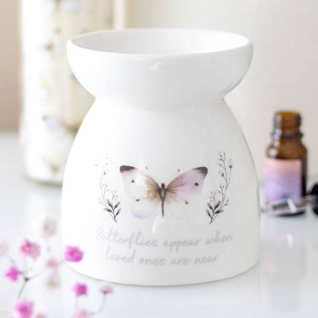 Butterfly printed burner for wholesale by Cirabella-Sensaura srl