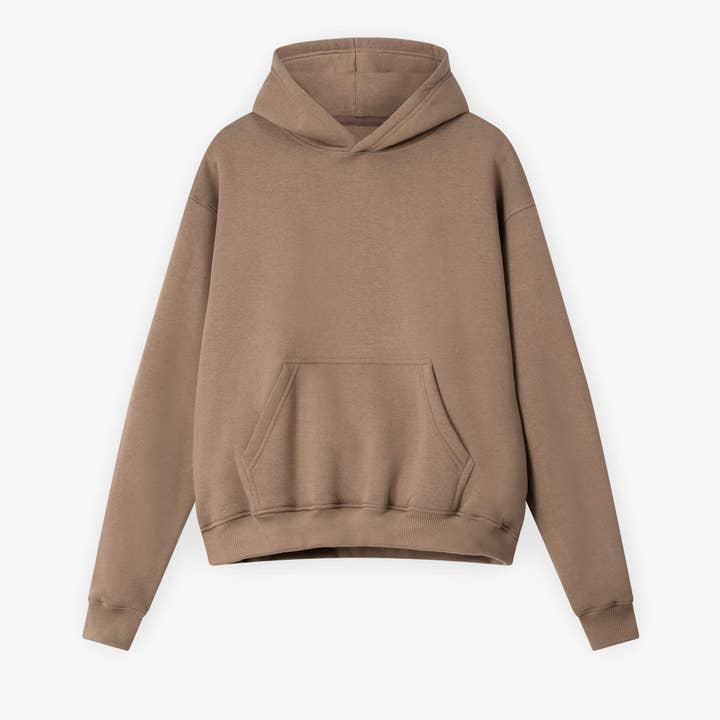 Felpa in cotone biologico - cioccolato per la vendita all'ingrosso da parte di Yarn Studios