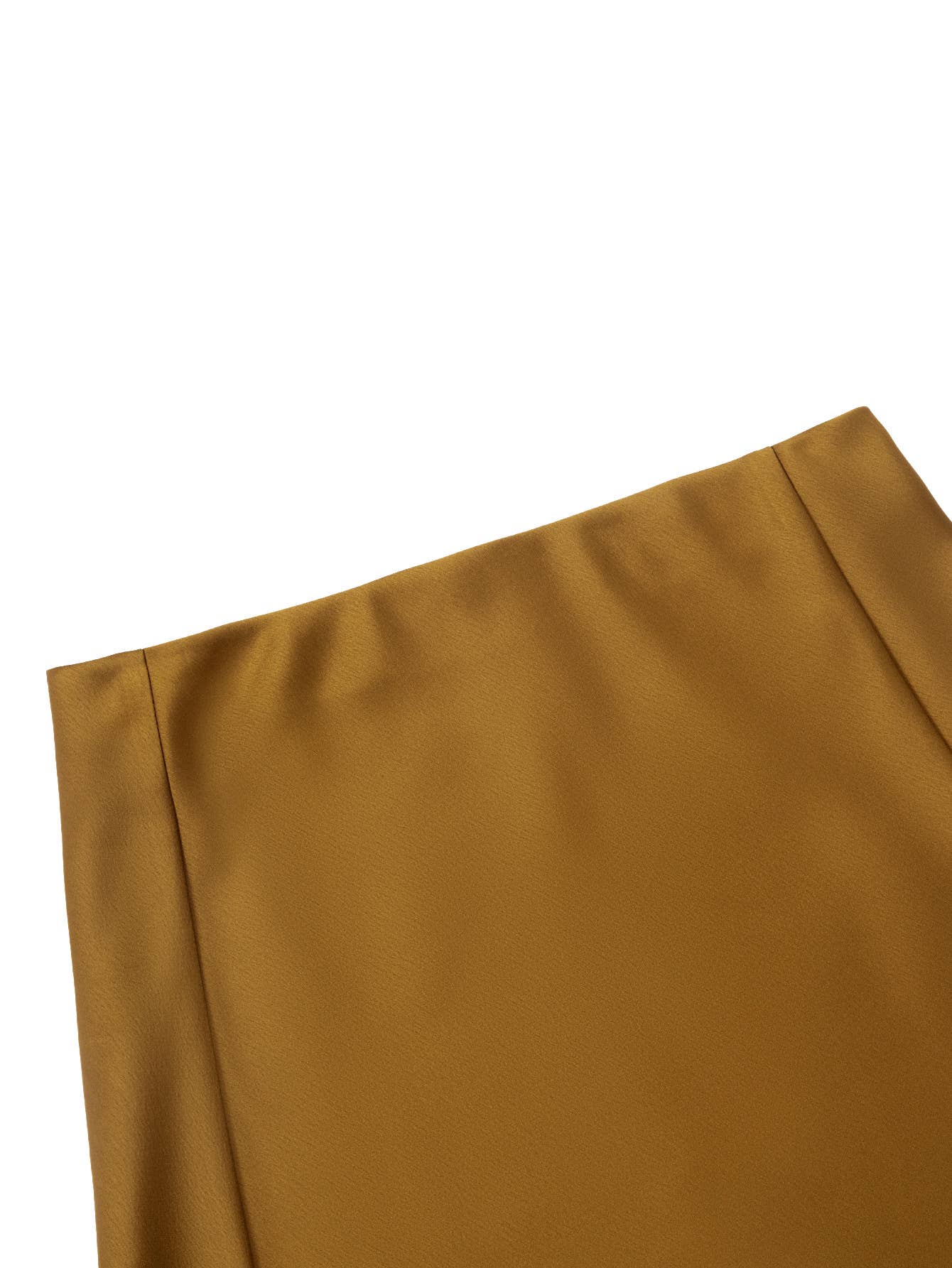 HIDDENBRAND - Wholesale Skirt - Women's - Satin Slit High-Waisted Elasticated Sexy A-Line Skirt7