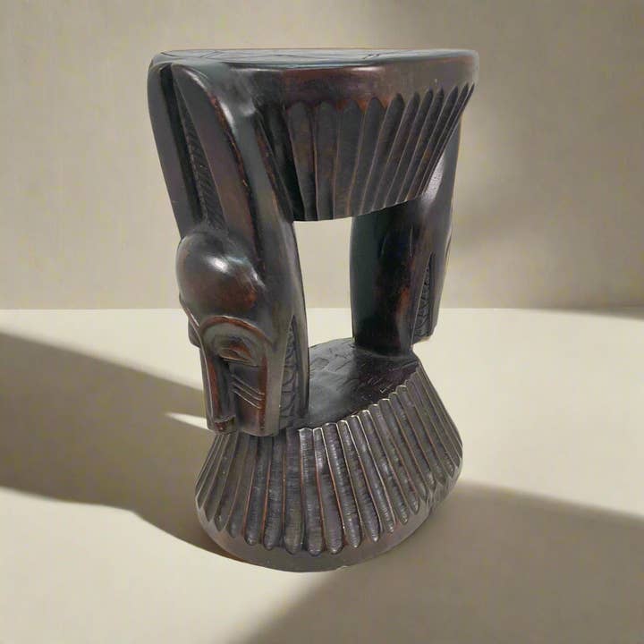 Dan skammel 40 cm #04 for engroshandel hos Ineza Home Décor