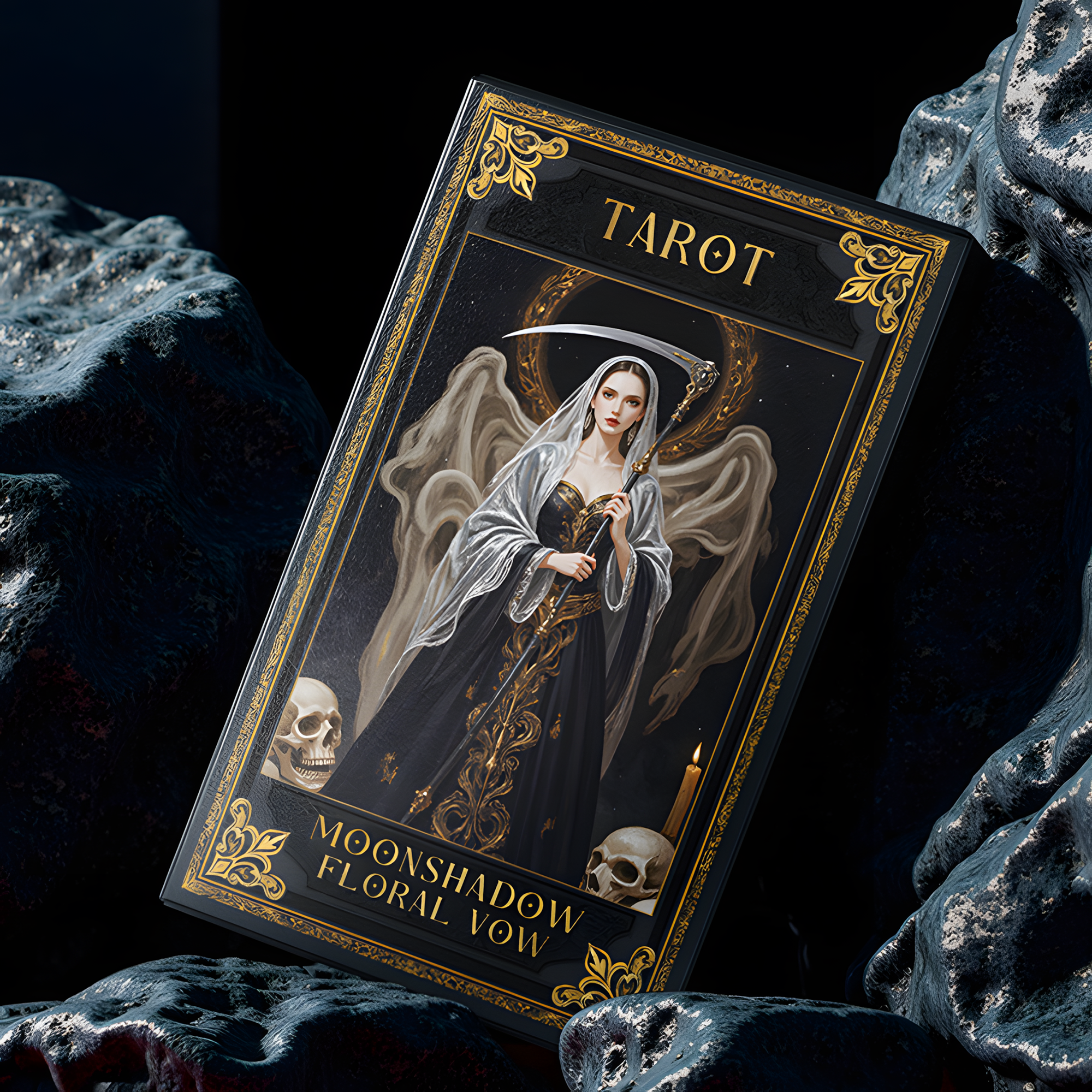 Vermilion Collection – wholesale Tarot-kort – Månskugga Blomsterlöfte Tarot1