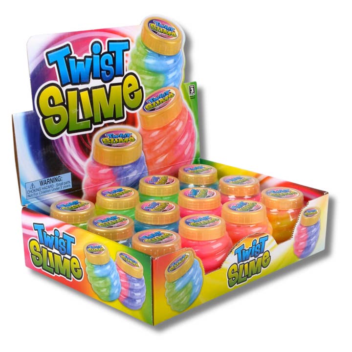 Holiday Decor Christmas Twist Slime Fidget Kids Toy for wholesale by JSBlueRidge Toys