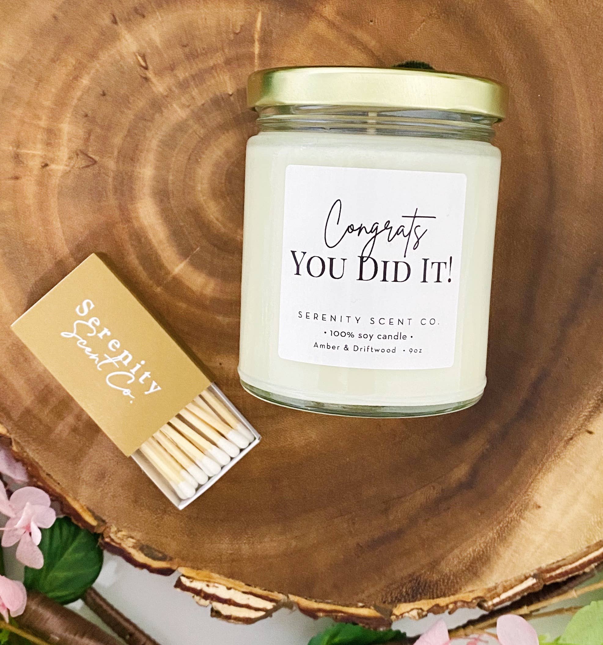 Serenity Scent Co - Wholesale Pot/gevulde kaars - Aangepaste 255 g sojakaars | Private label3