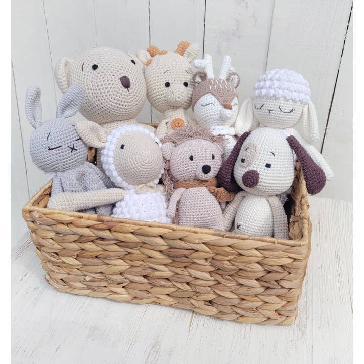 OLIVE & CRADLE - Wholesale Stuffed/Plush Toy - Kids & Baby - Puppy and Bear Crochet Toy