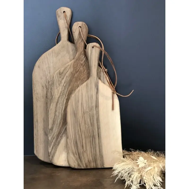 High crafty – Tábua de cortar por atacado – Tábuas de Corte Retangulares em Madeira de Nogueira – Artesanais para Cozinha1