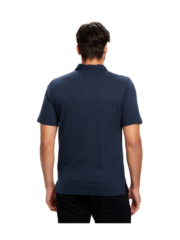 US Blanks - Wholesale Polo - Men's - Men's Luxury Supima Jersey Polo Shirt6