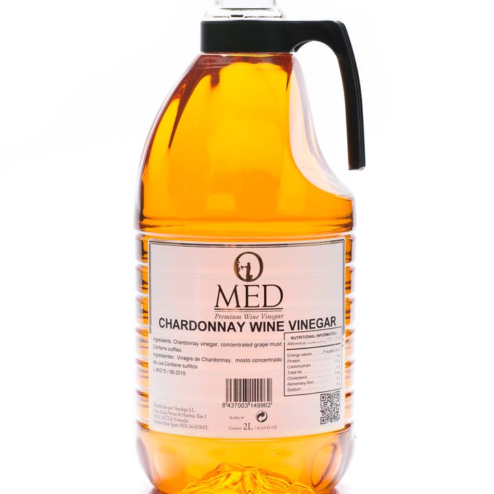 Omed Chardonnay Vinegar 2L for wholesale by Venturus Foods