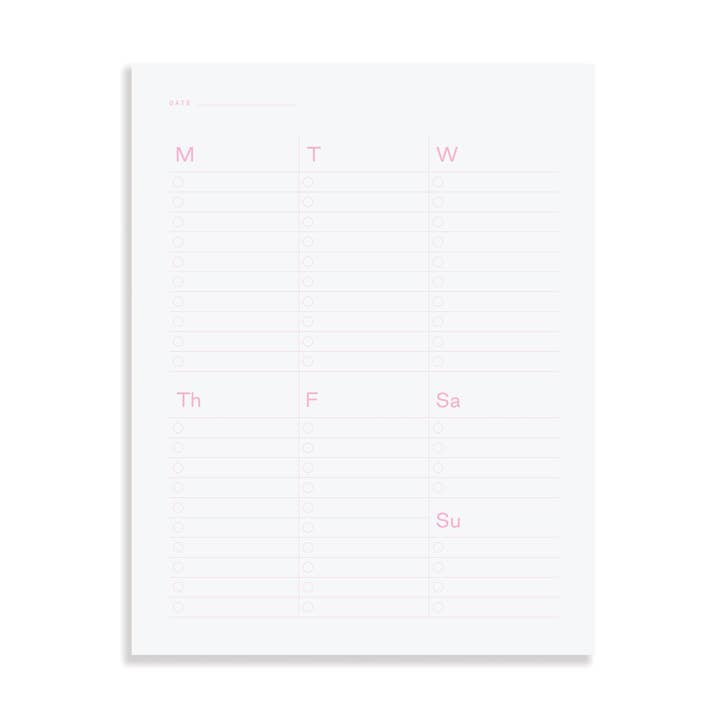 Weekly Refill Pad for wholesale by Moglea