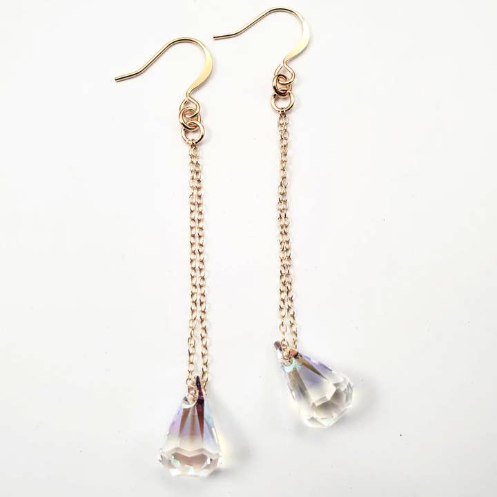 Helios Raindrop Dangles for wholesale by Verdier Jewelry