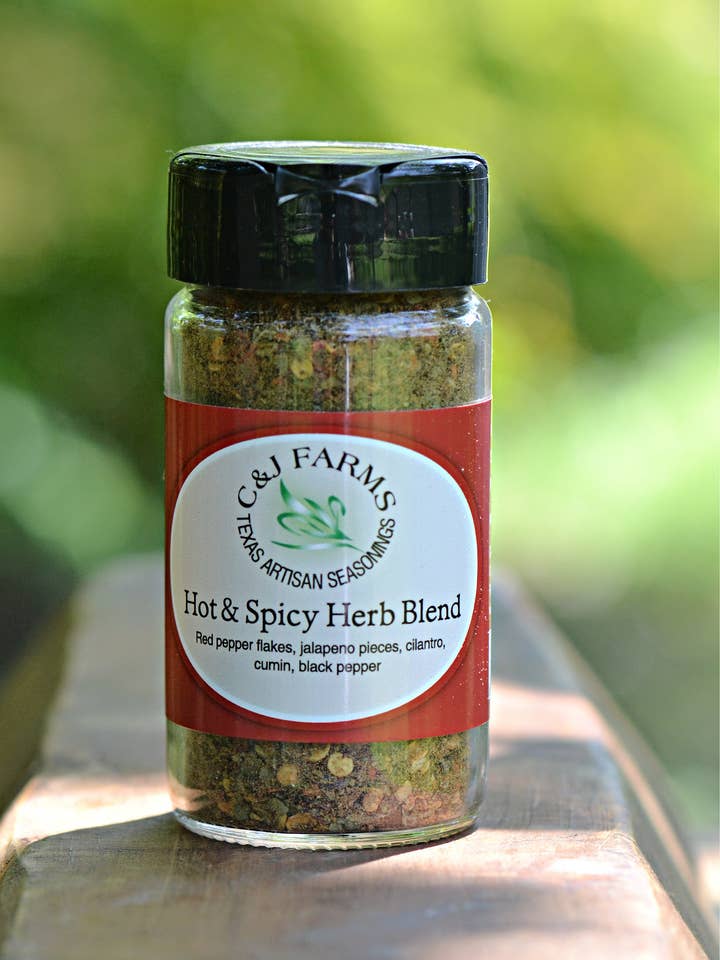 Hot and Spicy Herb Blend for wholesale by C & J Farms