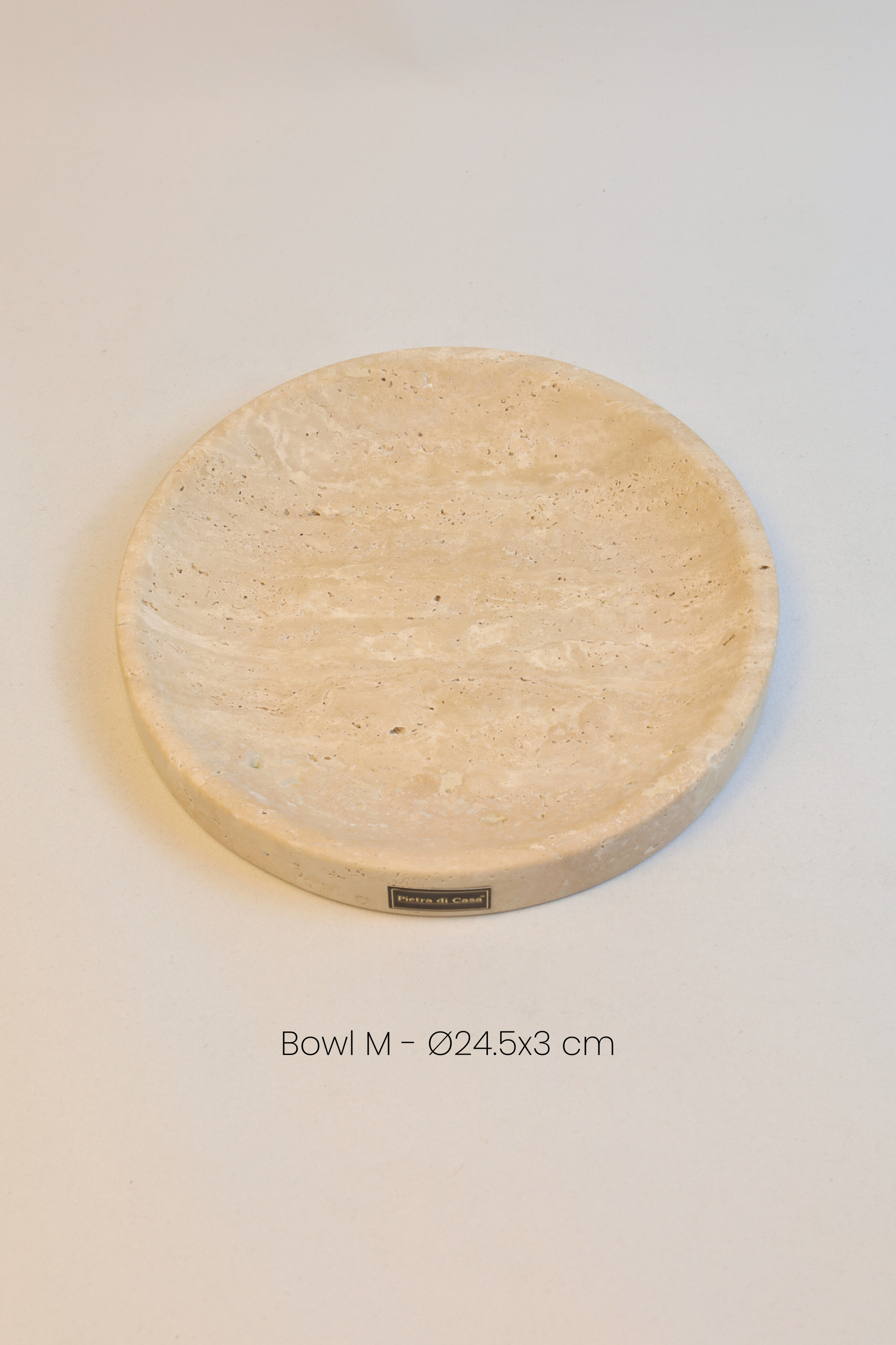 PIETRA DI CASA - Venta al por mayor Conjuntos de vajilla - Set de platos y cuencos de travertino hechos a mano | Cesta de fruta | Pascua9