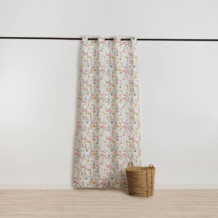 Pack de 2 cortinas con ollaos 140x260 cm Brisa 101 para venta al por mayor de SG HOGAR