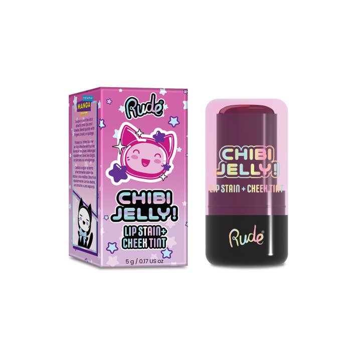 Rude Cosmetics - Wholesale Lip stain/dye/tint - Chibi Manga - Chibi Jelly! Lip Stain and Cheek Tint3