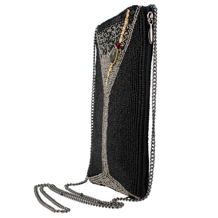 Mary Frances Accessories – wholesale Crossbody bag – Women's – Make It Dirty Beaded Martini Glass Crossbody Phone Bag3