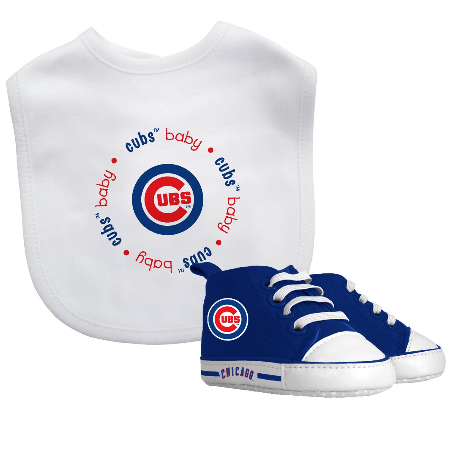 Masterpieces Puzzles - Wholesale Clothing Set - Baby - Chicago Cubs - 2-Piece Baby Gift Set0