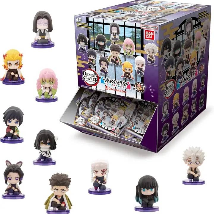 Demon Slayer Suwarase-tai Wave 3 Gashapon Blind Bags for wholesale by Lionstar