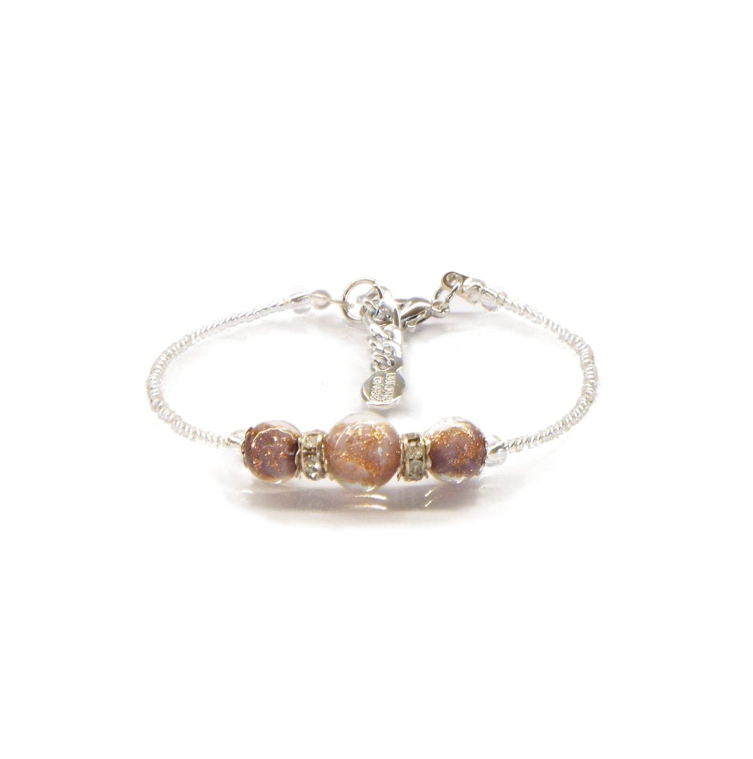 ALBATROS S.R.L. - Wholesale Beaded Bracelet - LUCY bracelet in Murano glass beads fashion gift idea elegant jewelry9