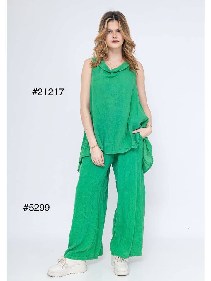 LINEN & COTTON HOUSE - Wholesale Pants – Women's - 5299 100% LINEN PANTS BEST SELLER, SPRINT SUMMER CLOTH39