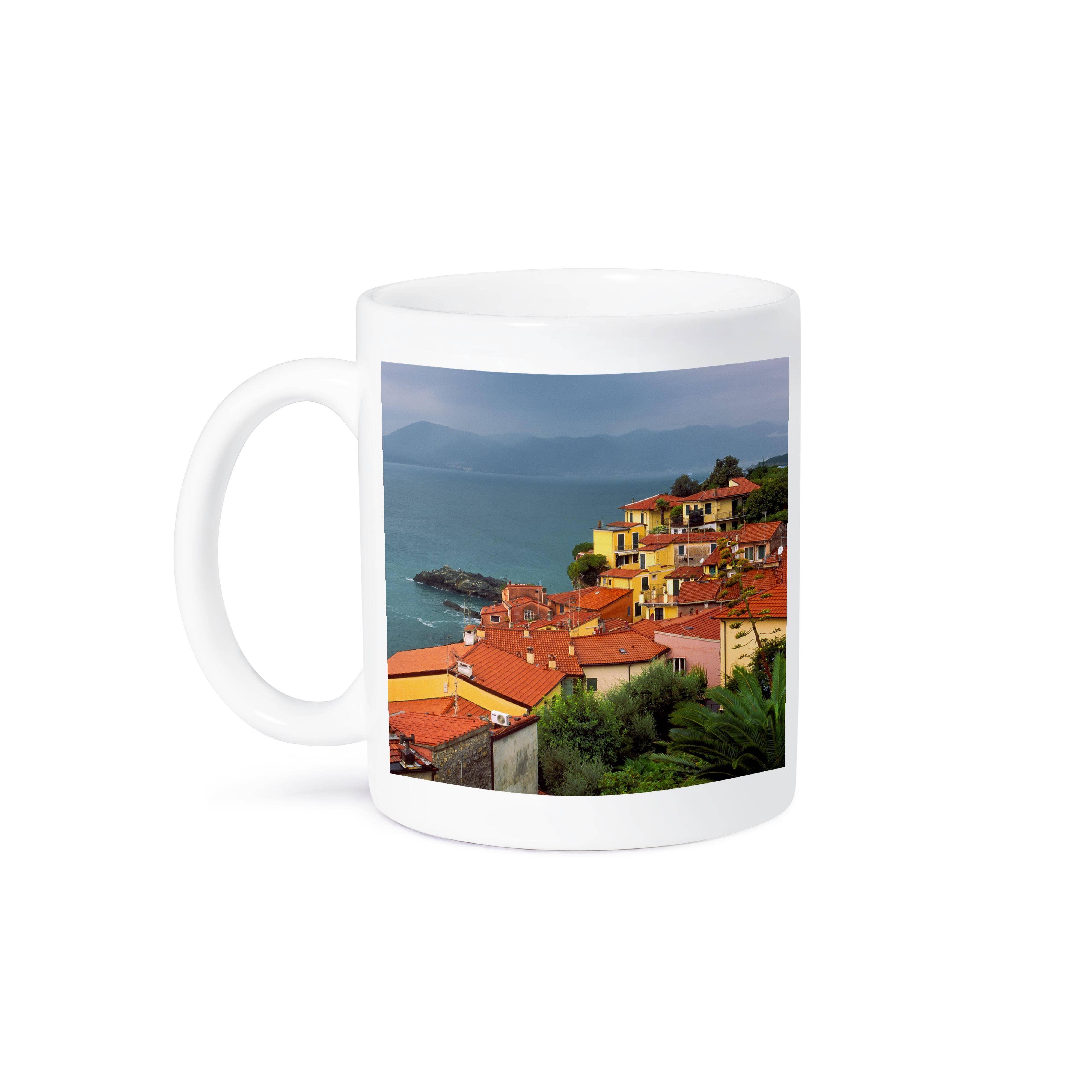 3dRose - Wholesale Coffee Mug - 3dRose, Italy, Liguria, Tellaro. Overview of seaside village. , Mug8