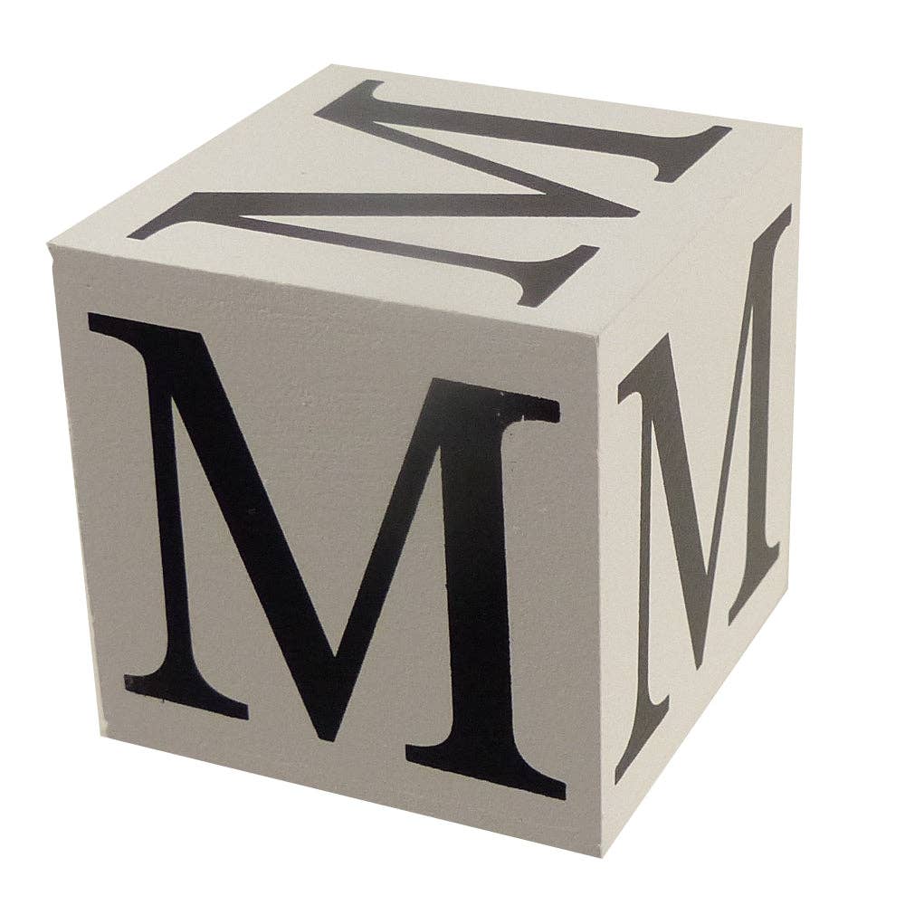 Instant Gifts International – Objeto de mesa decorativo por atacado – Blocos de Alfabeto de Madeira12