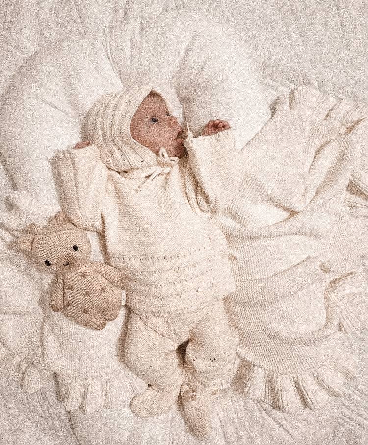Bring Me Home Chunky Knit Bundle - Cream for wholesale on Faire3