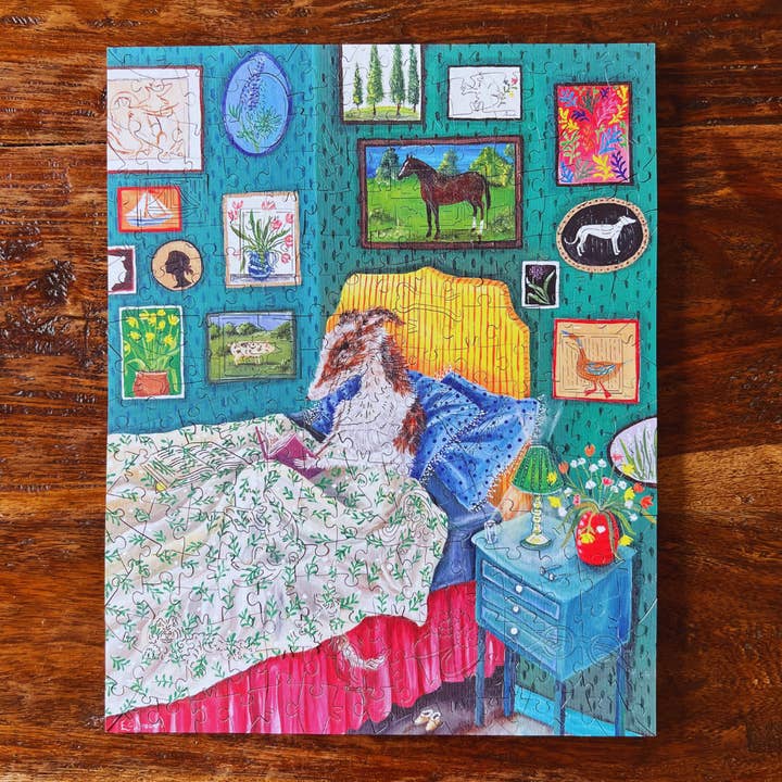 Please Don't Let The Dog In The Bed for wholesale by Victory Wooden Puzzles