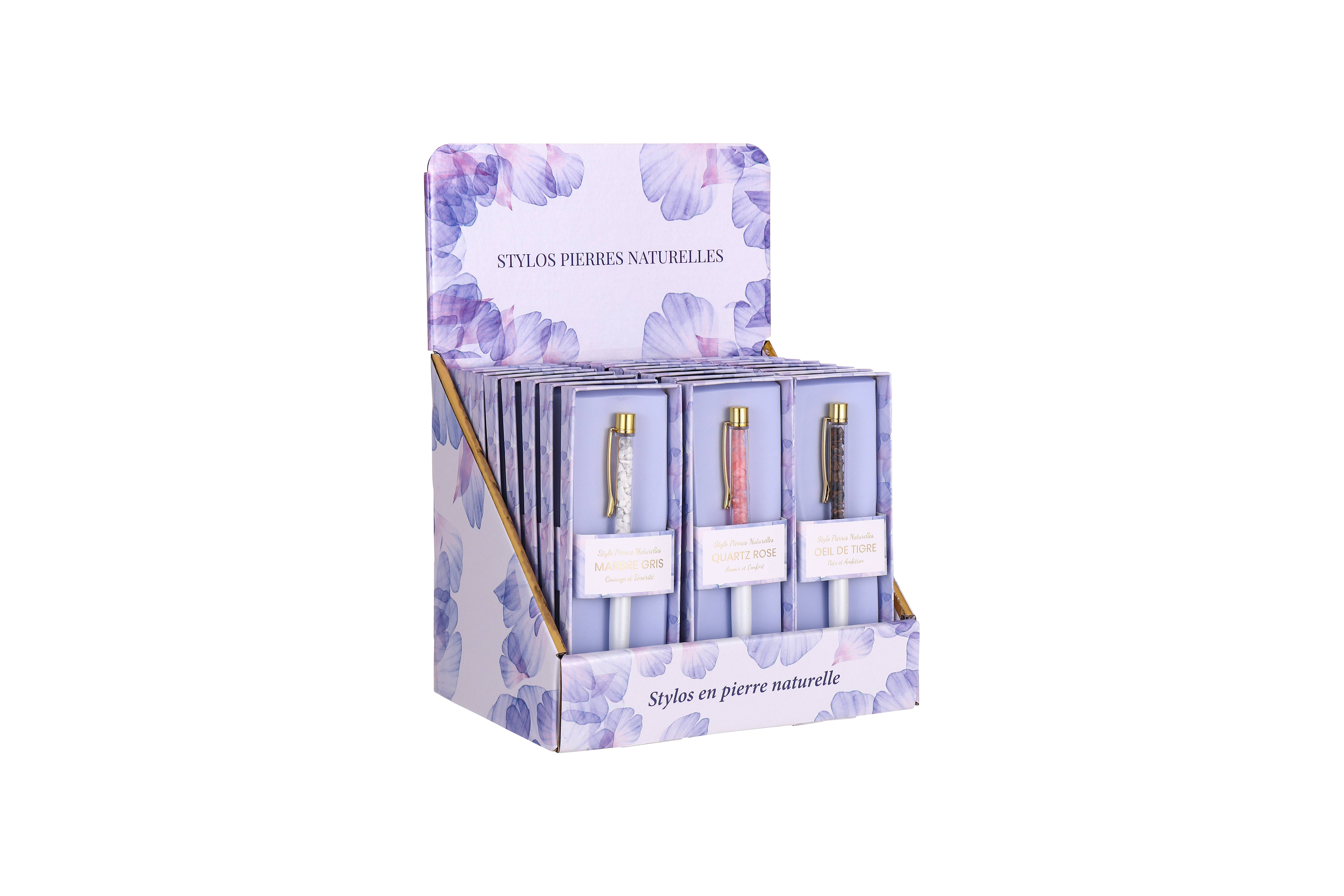 STELLA GREEN - Wholesale Pen - Natural Stone Pens1