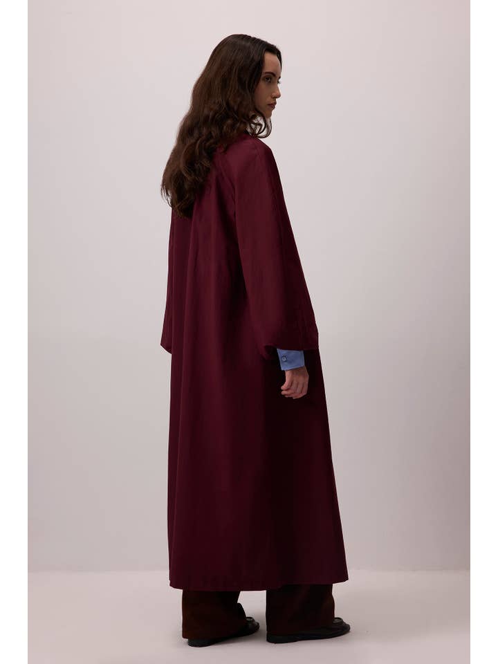 M rd m 100% COTTON BALLOON SLEEVE TRENCH COAT for wholesale on Faire4