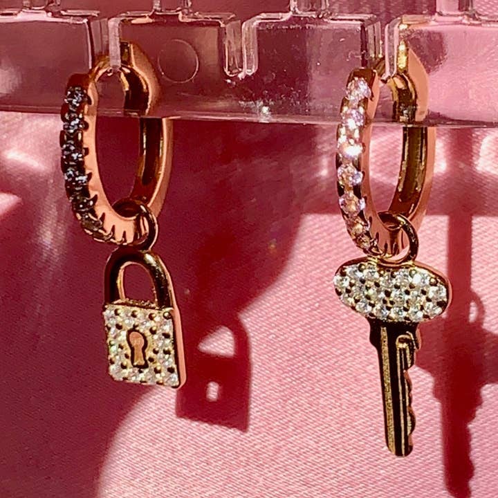 Dijes de candado y llave para venta al por mayor de LEMON LUA