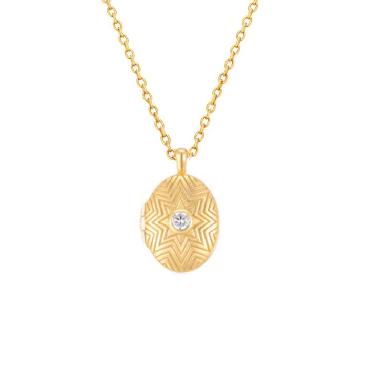 Wishing Star Locket for wholesale by La Kaiser