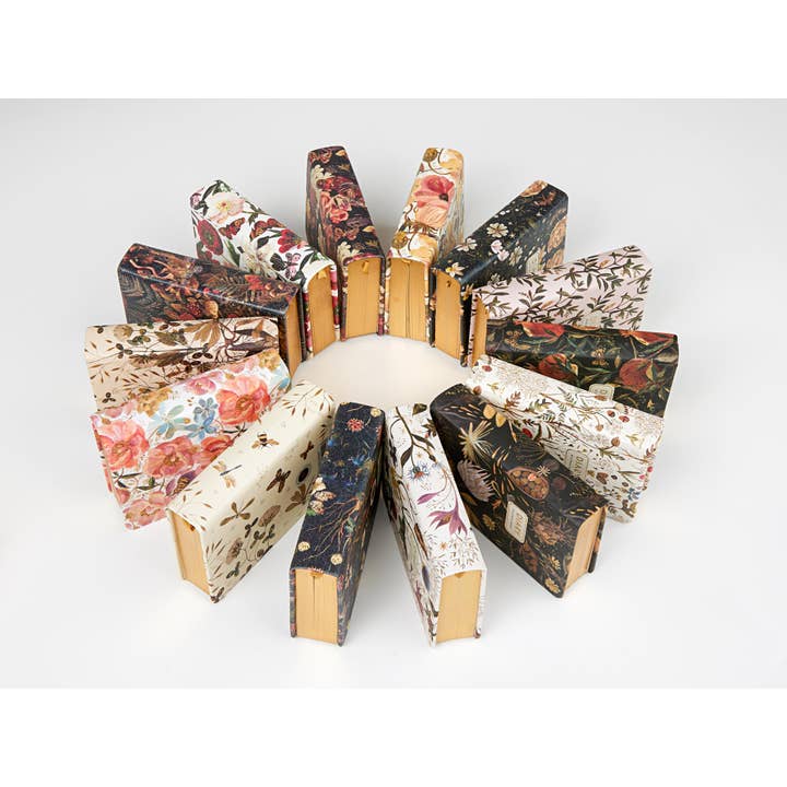 BV by Bruno Visconti - Wholesale Planner - A7 Vegan Leather Pocket Planner - Forest Flowers4