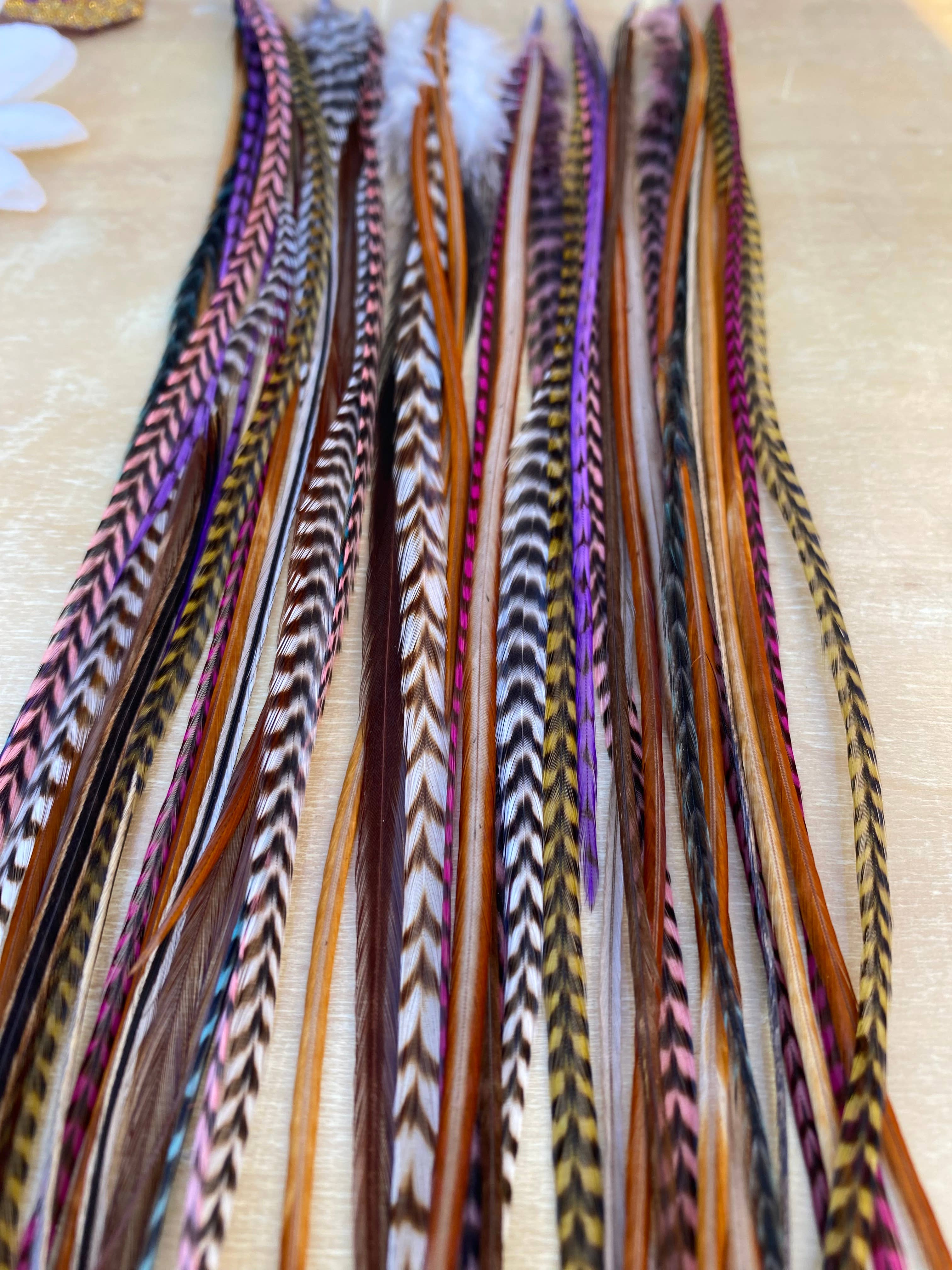 Sea Gypsy Designs - Wholesale Hair Extensions - FEATHER HAIR EXTENSION KIT (BEST SELLER) 🌼 boho hair 5