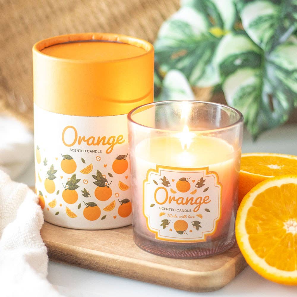 Something Different Wholesale - Wholesale Jar/Filled Candle - Orange Scented Candle