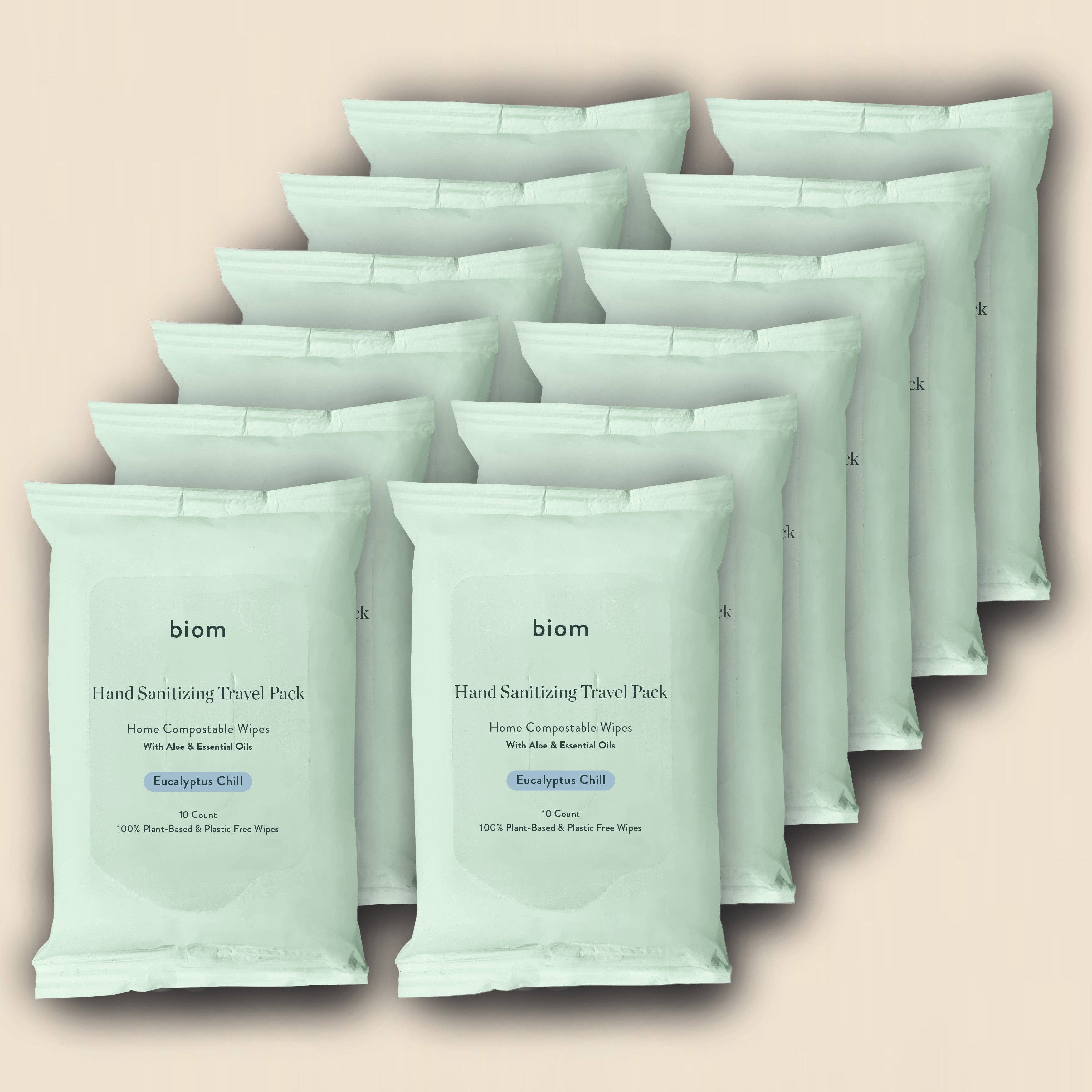 biom - Wholesale Hand Sanitizer - Hand Sanitizing Wipes - Travel Packs0