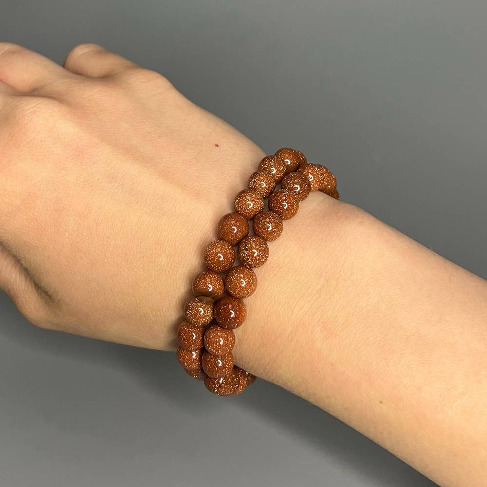 VIE - Venta al por mayor Pulsera de cuentas - Pulsera de cristal de 8 mm38