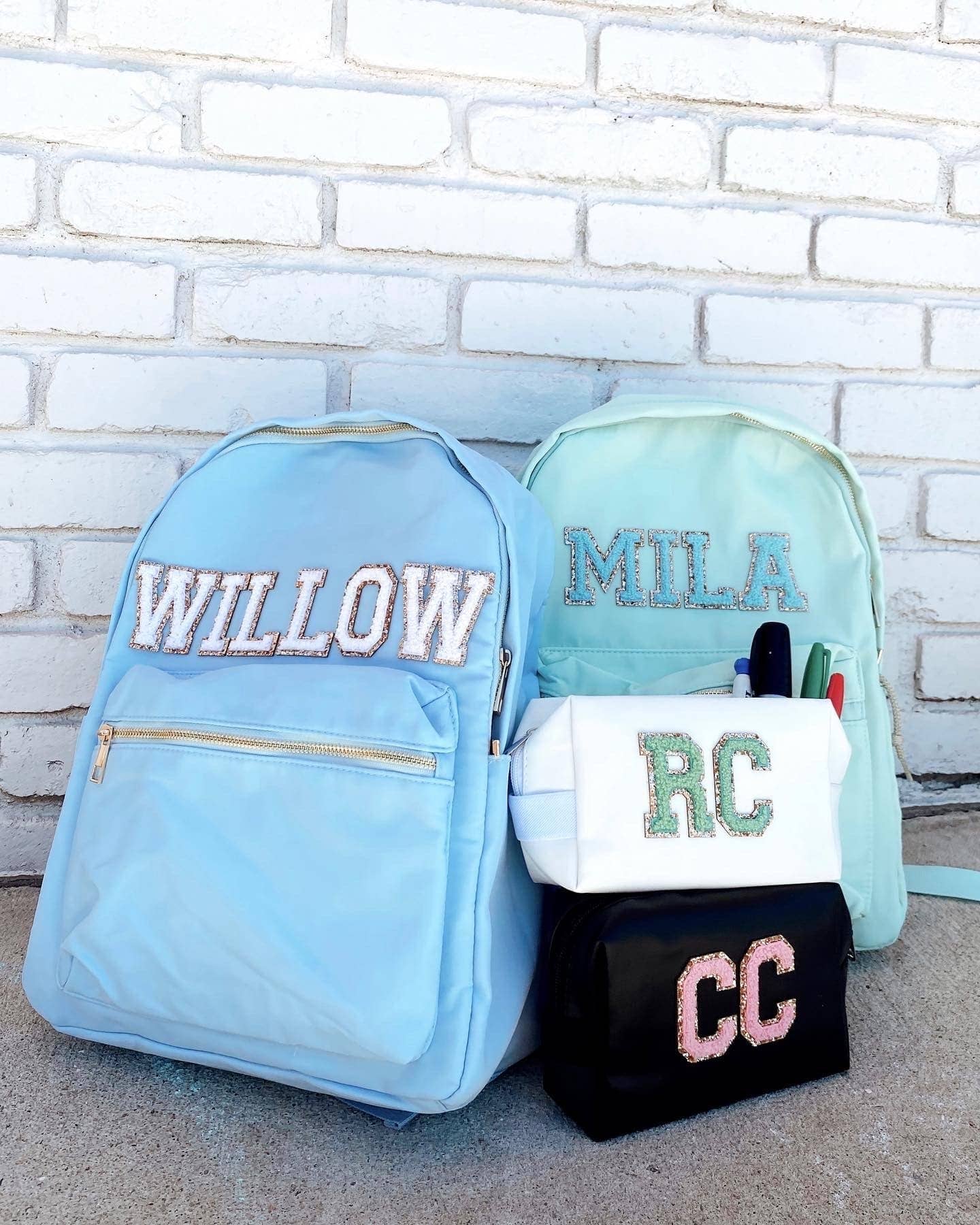 Beige Nylon Backpacks for wholesale on Faire11