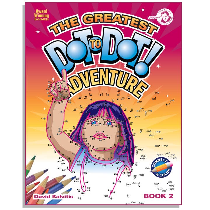 Greatest Dot-to-Dot ADVENTURE - Book 2 for wholesale by Greatest Dot-to-Dot Books
