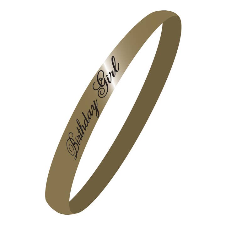 KT Supply – wholesale Festgåva – Svart guld satin födelsedagsflicka skärp, fodral med 12