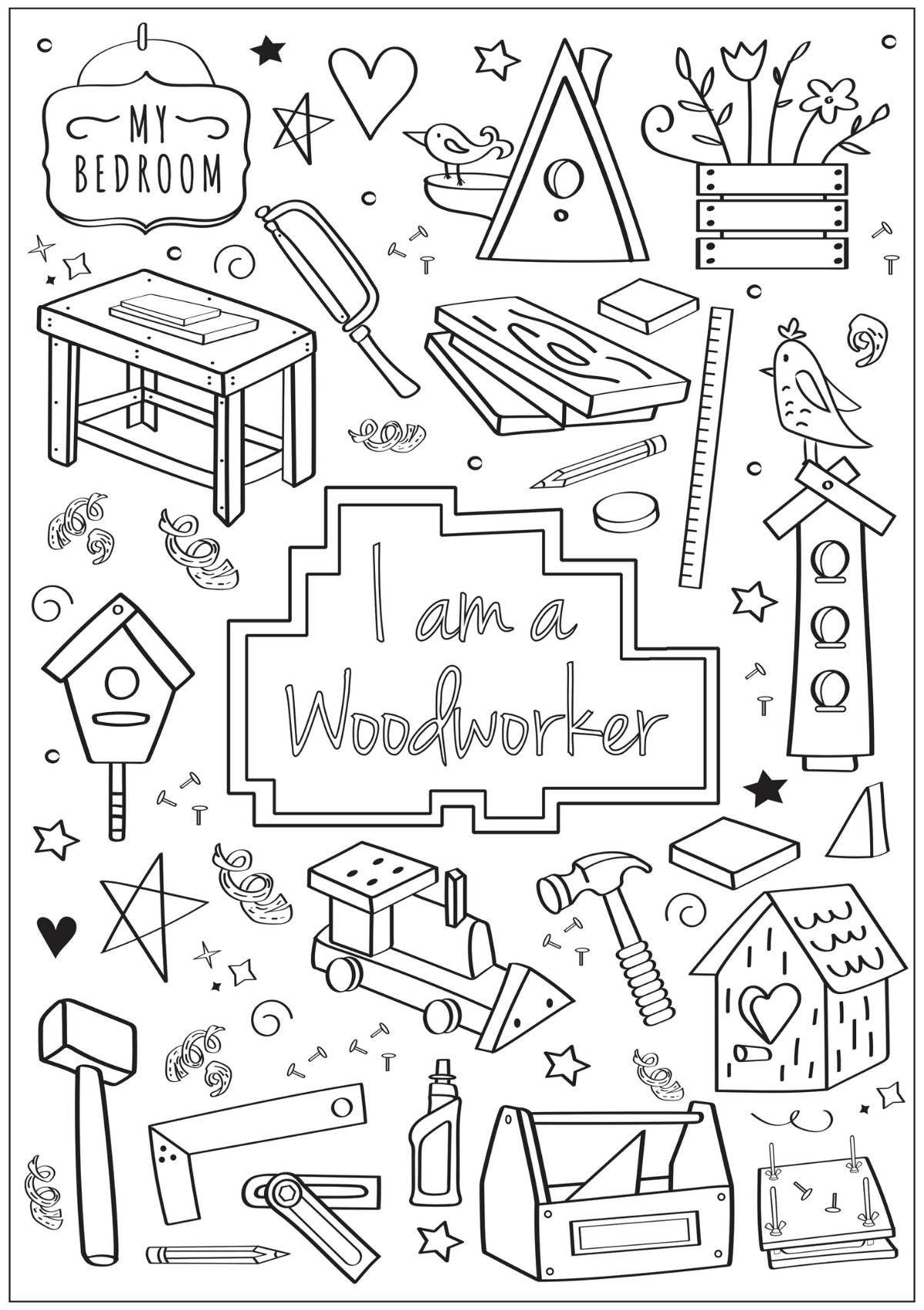 Hopscotch Girls - Wholesale Coloring & Activity Book - Kids & Baby - Coloring Book for Girls - "I Am Creative"2
