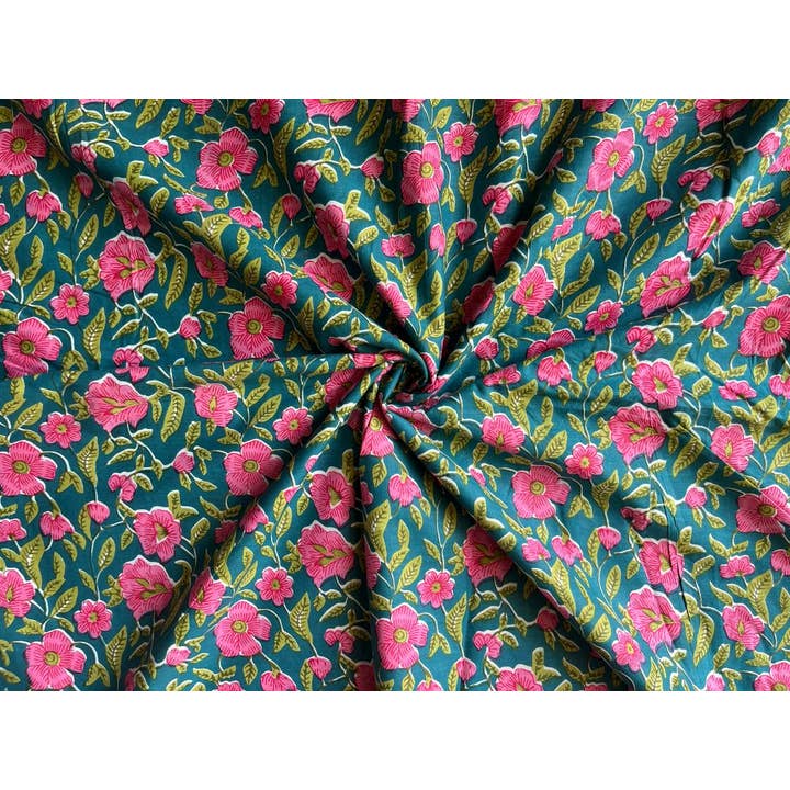 Bhawana Handicrafts - Venta al por mayor Tela - Tela con estampado indio de bloques a mano de Jaipur estampado en bloques indios