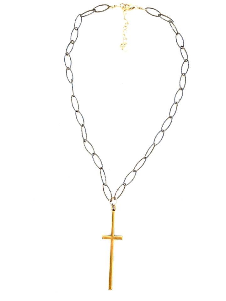 Skinny Rosary Cross-Cvnshc-Best Seller for wholesale by CV Designs
