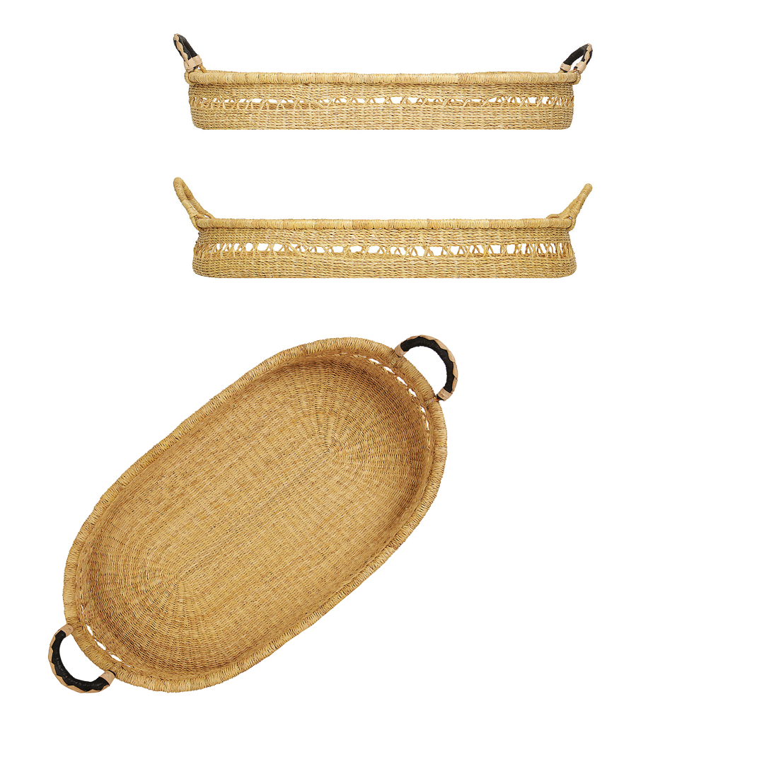 Weave and Sew - Wholesale Bassinet - Baby - Baby Changing Basket - Vintage Net0